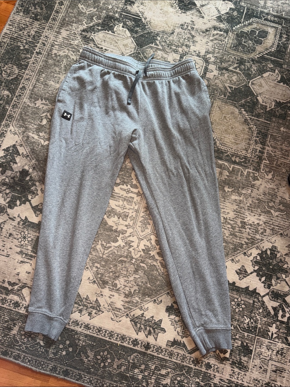 Under Armour Gray Men’s Jogger Sweatpants with Logo size XXL